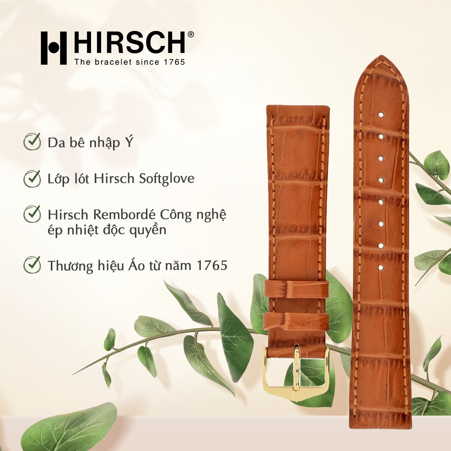 Dây da Hirsch Duke - ảnh 10