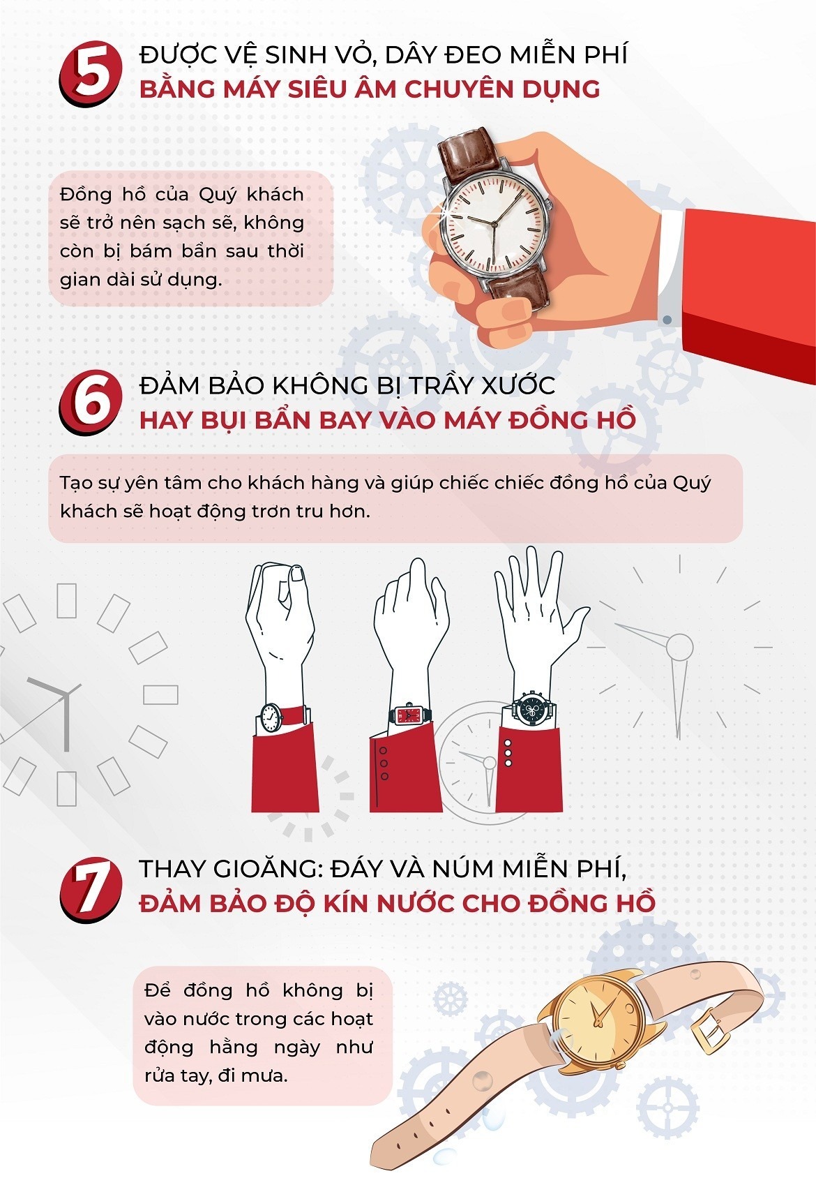 Sửa chữa đồng hồ đeo tay uy tín nhất theo tiêu chuẩn Thụy Sĩ 3