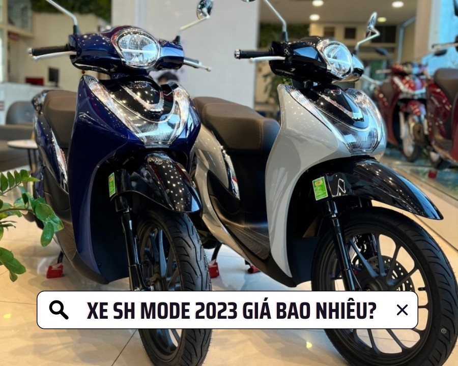 Xe SH Mode 2023 giá bao nhiêu, có mấy màu, các phiên bản đẹp