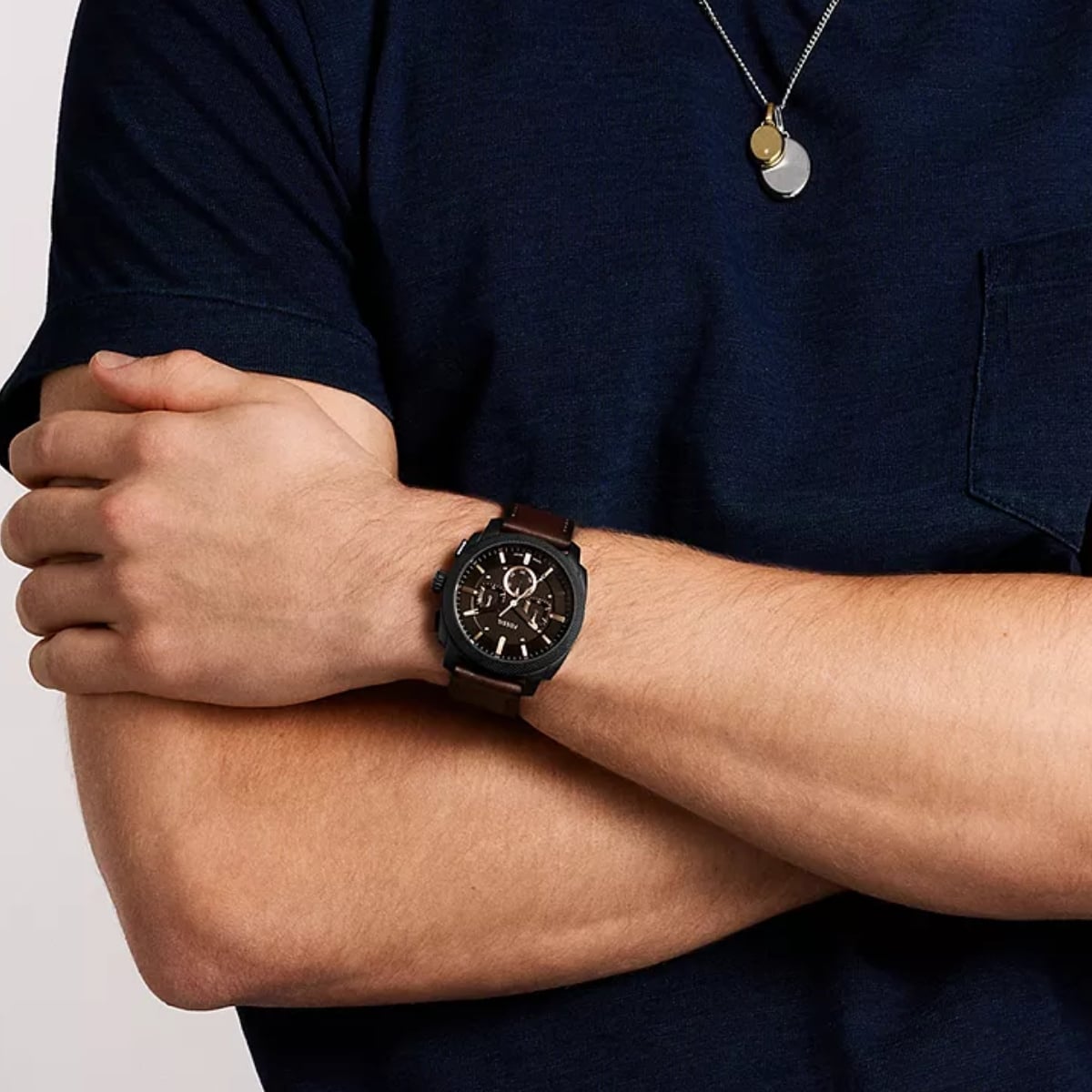 Đồng hồ Fossil Machine Chronograph FS6102SET - Ảnh 2