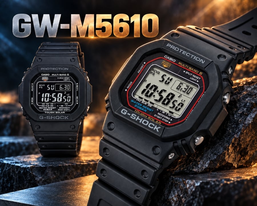 GW-M5610: Điều gì làm mẫu G-Shock 2012 vẫn được tìm kiếm?